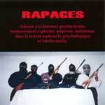 Rapaces - Album 2000 - pochette AVANT